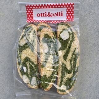 Matcha & Brazil Nut Biscotti