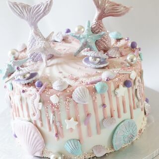 Mermaid cake