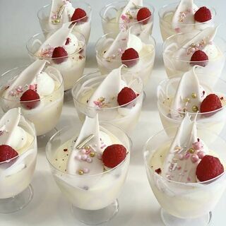 White chocolate mousse